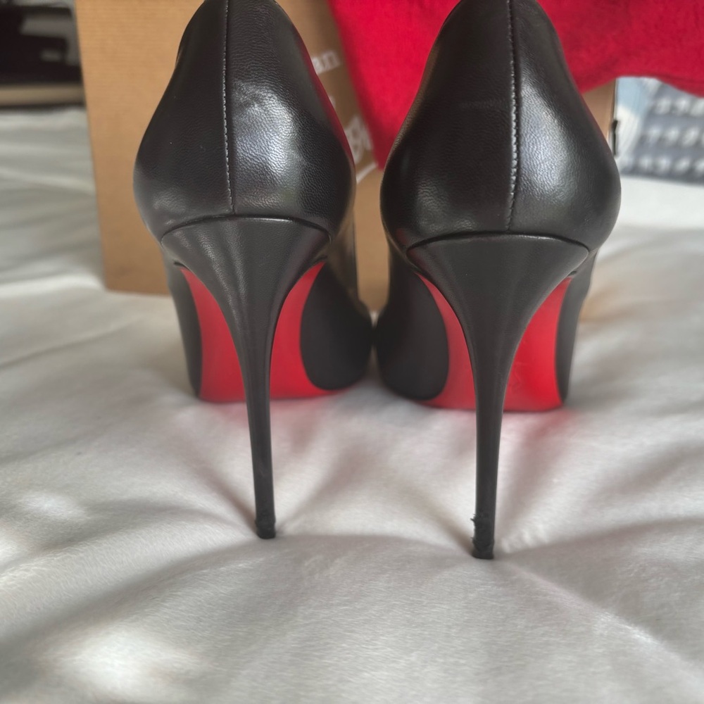 Christian Louboutin Black Stiletto Heels